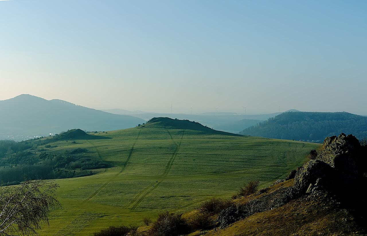 Hoher Dörnberg Auf die Berge